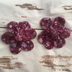 Gymboree vintage fall hair barrettes